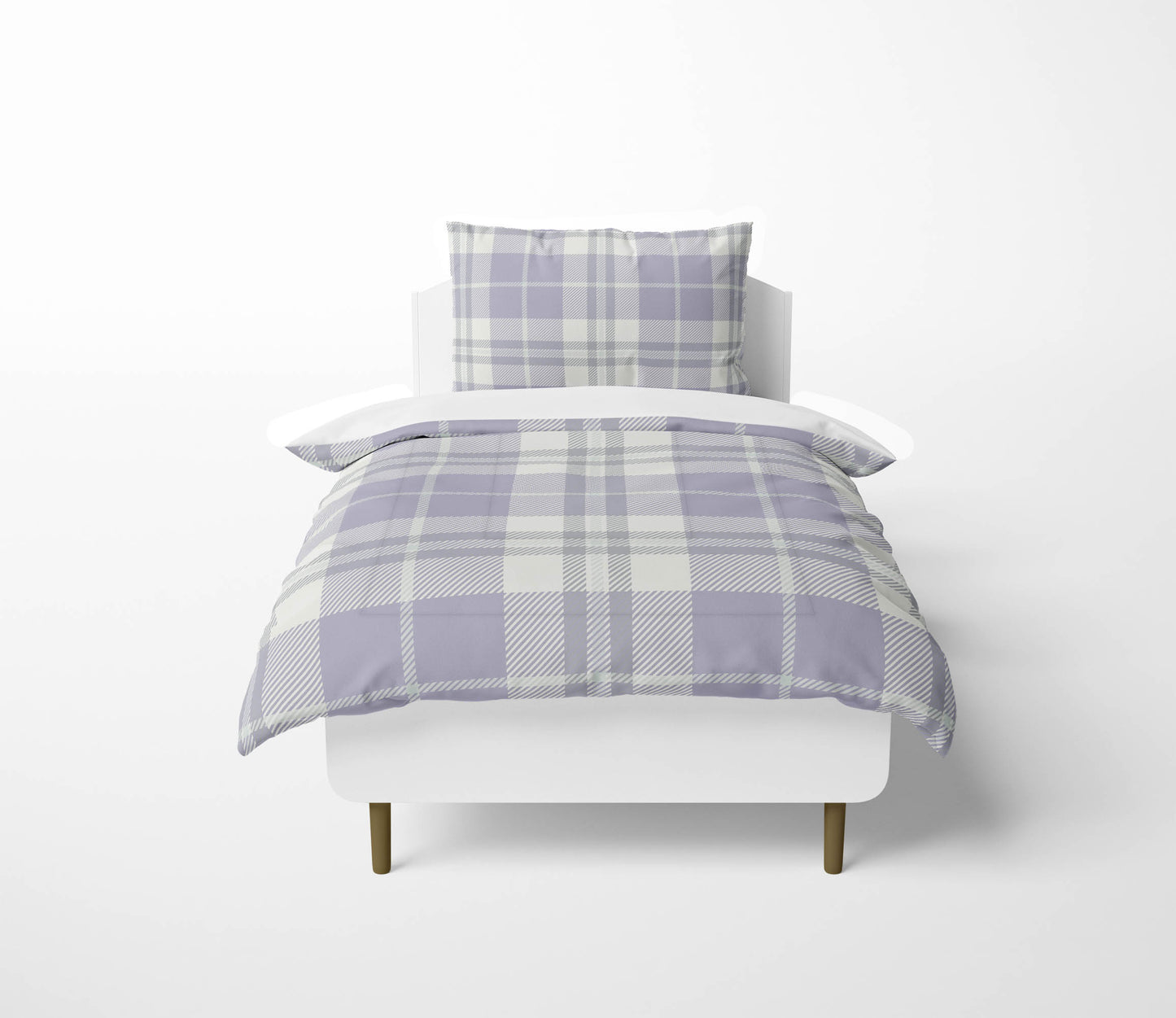 Tartan Block Comforter Set