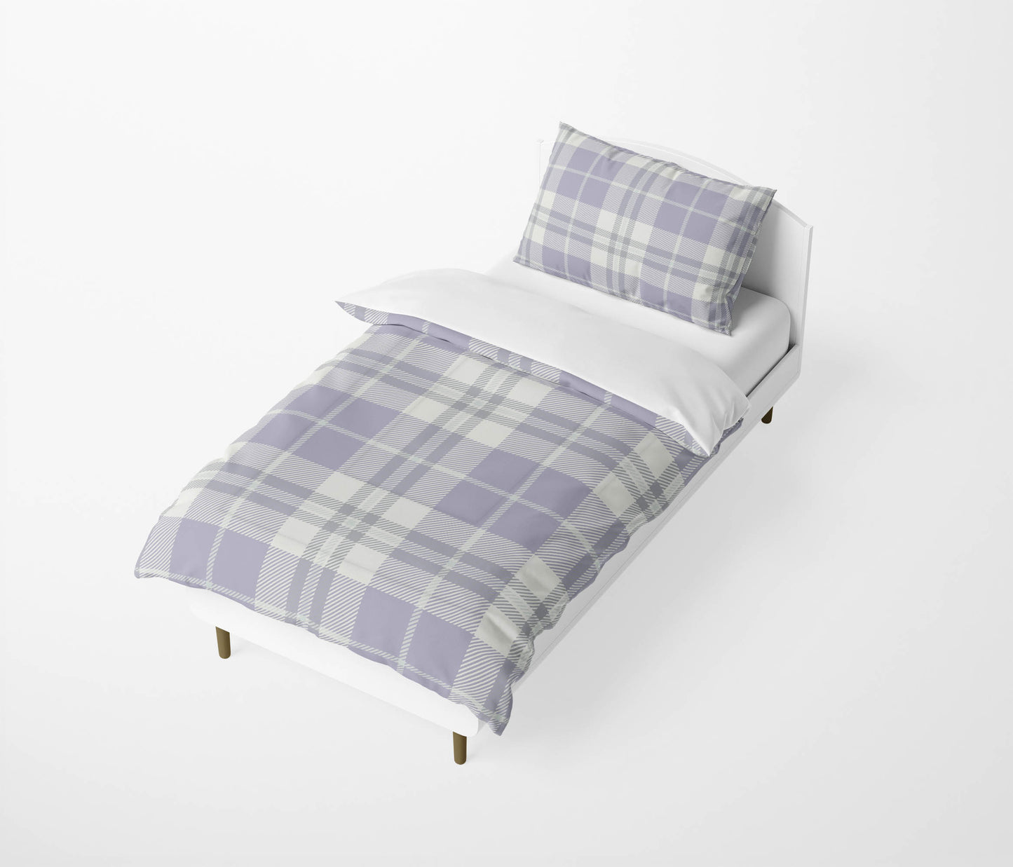 Tartan Block Comforter Set