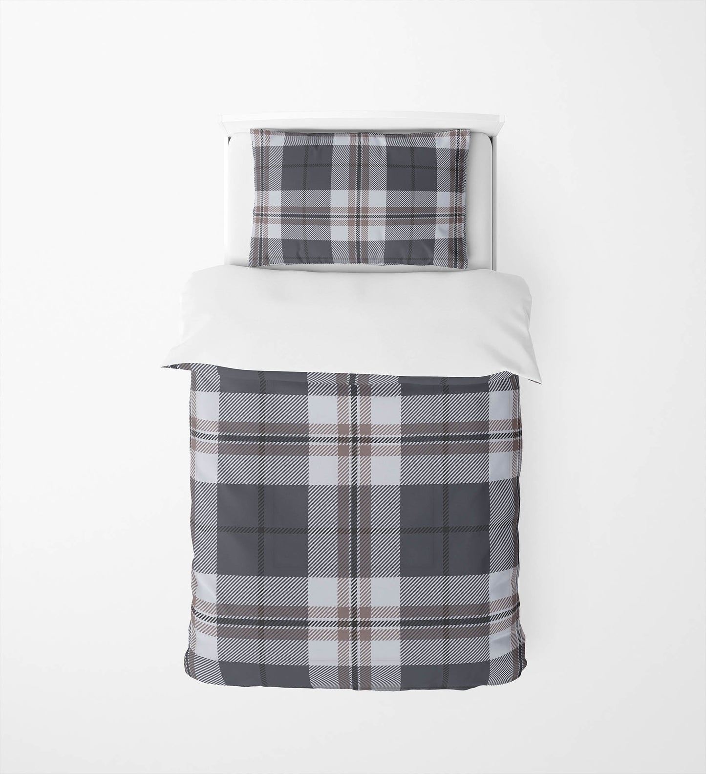 Tartan Block Comforter Set