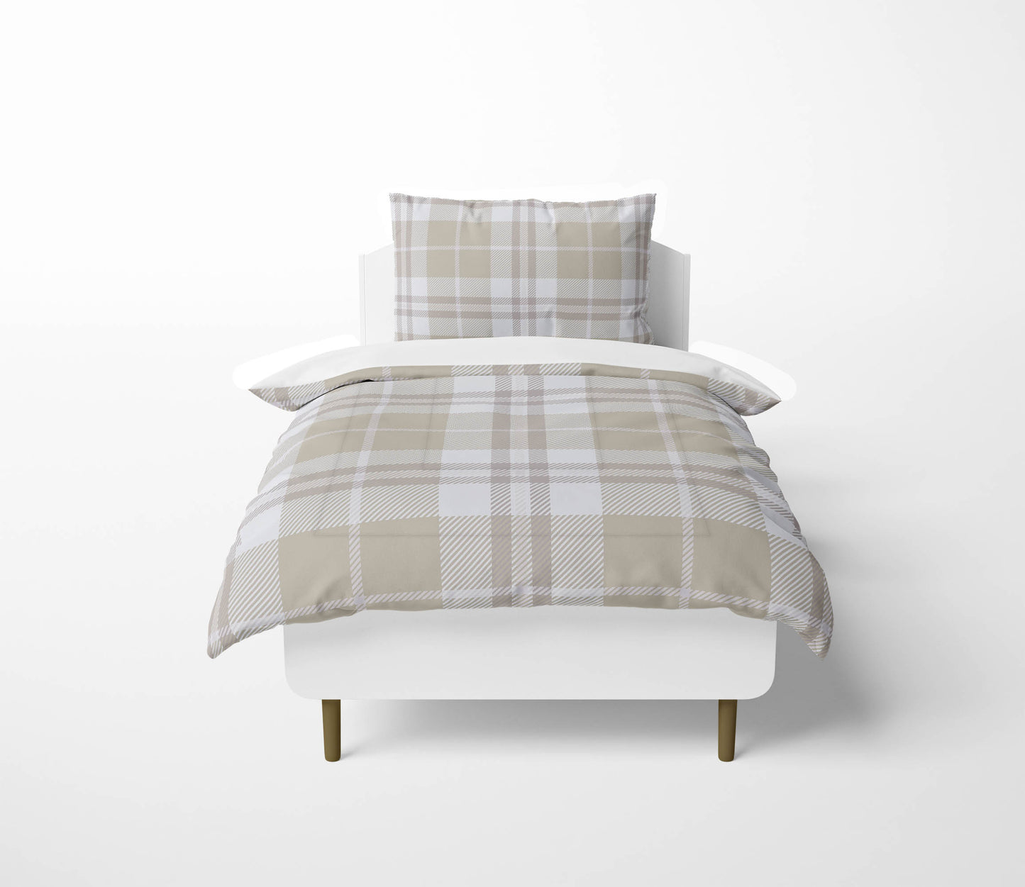 Tartan Block Comforter Set