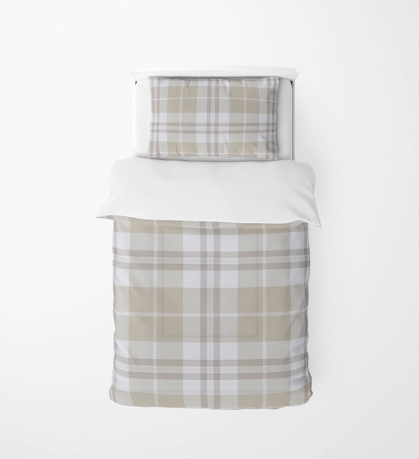 Tartan Block Comforter Set