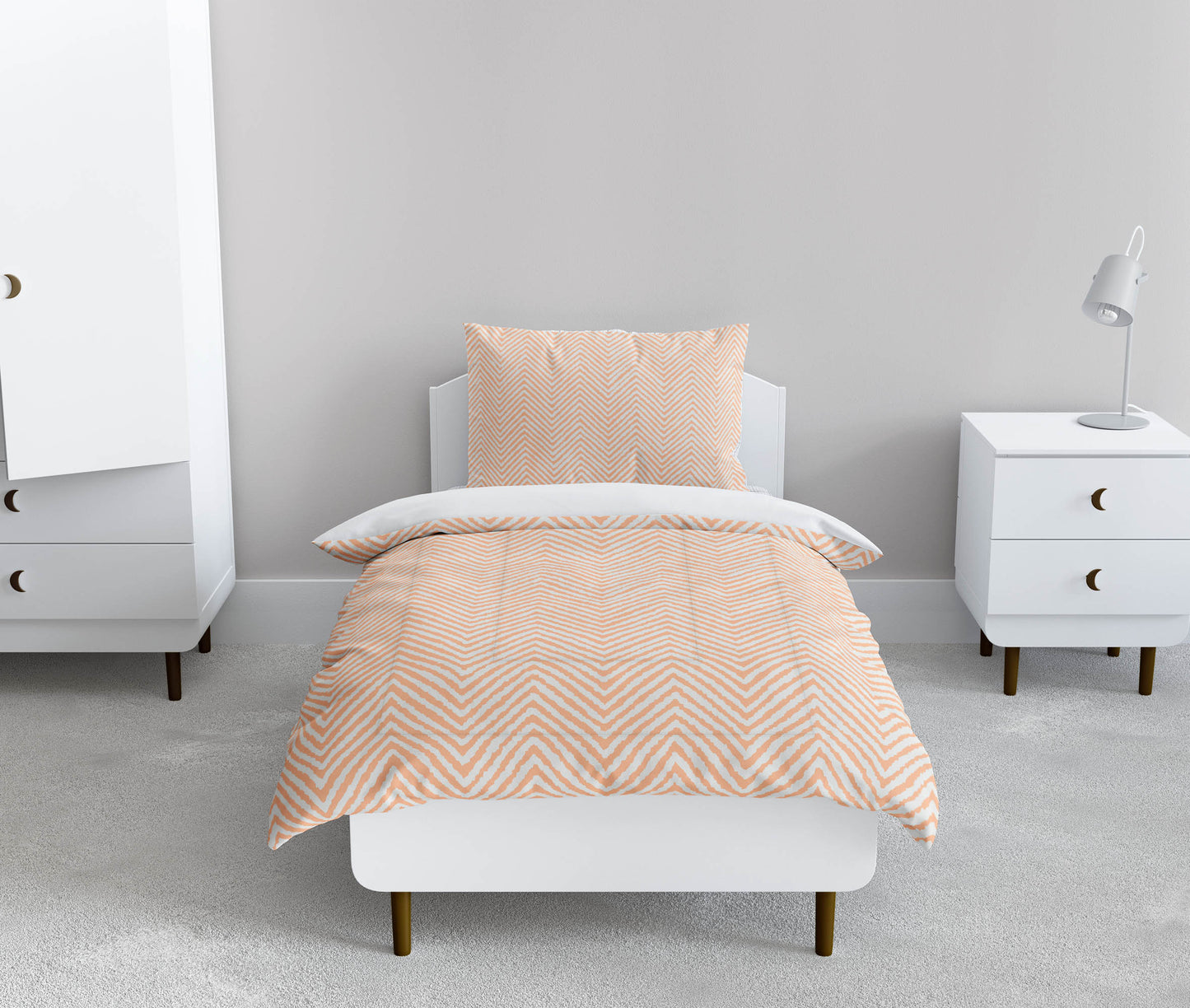Chevron Groove Comforter Set
