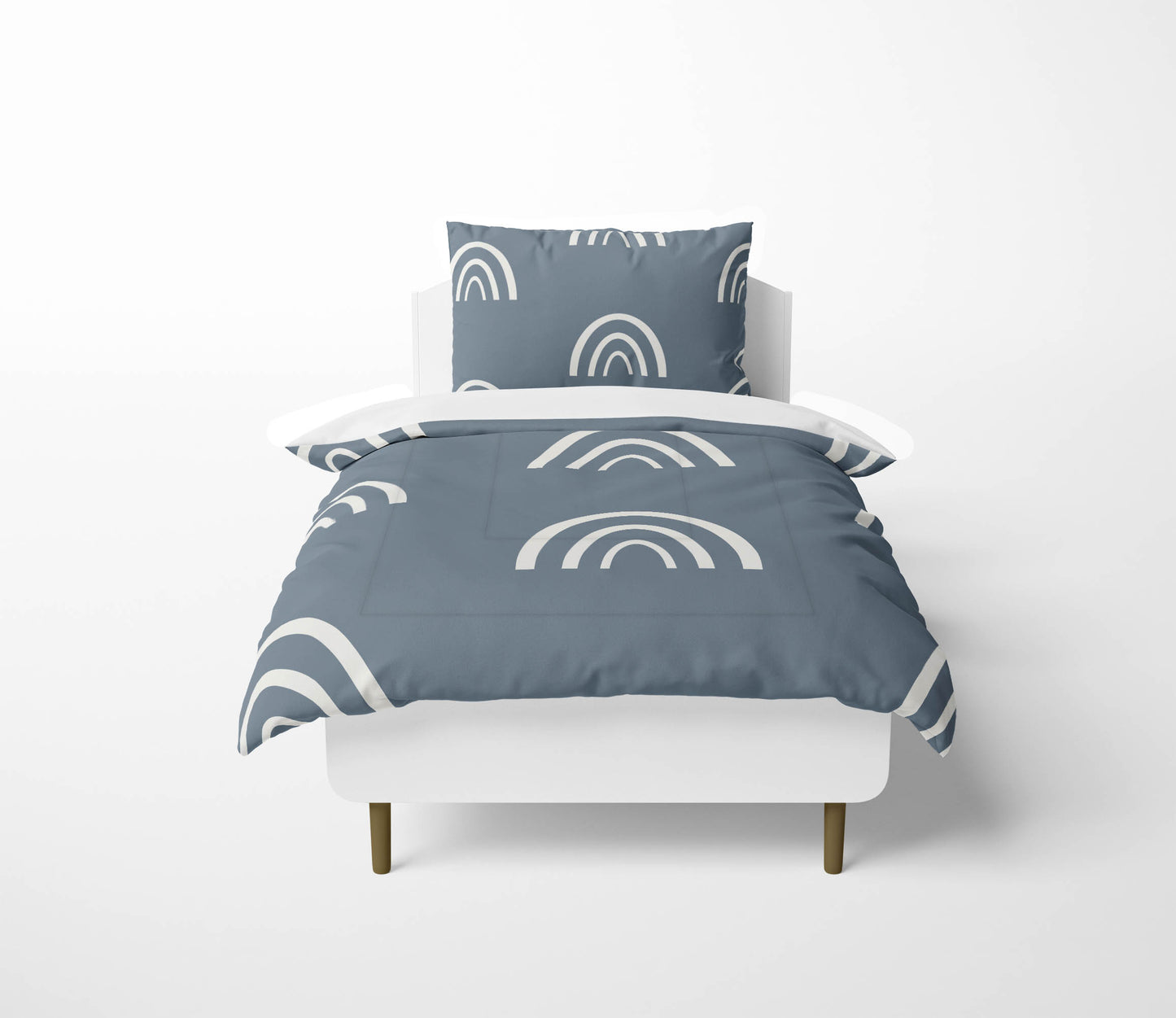 Plain Bows Comforter Set