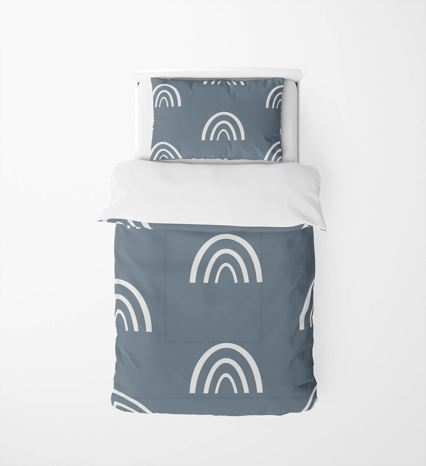 Plain Bows Comforter Set