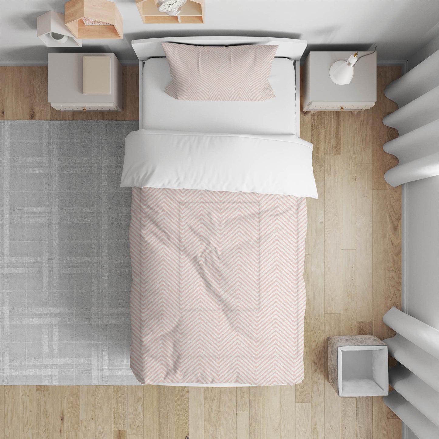 Chevron Groove Comforter Set