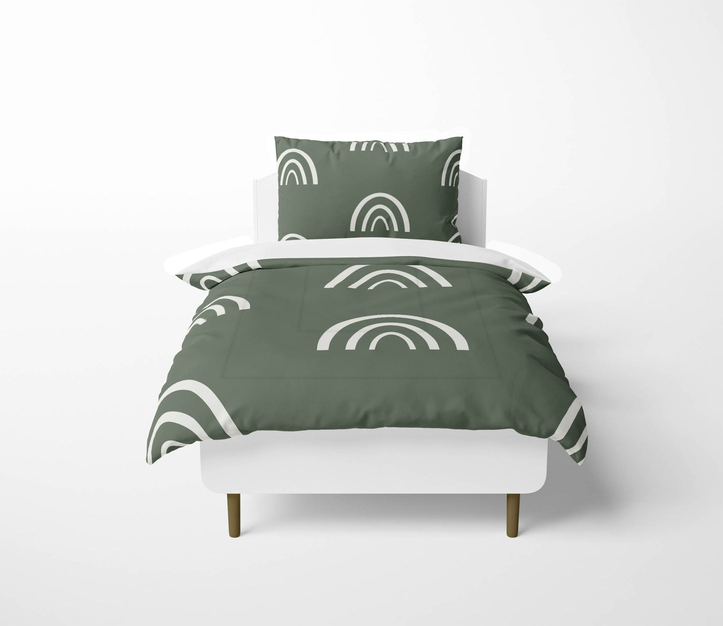 Plain Bows Comforter Set