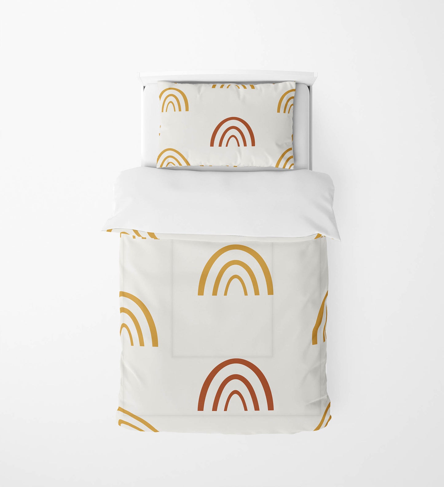 Plain Bows Comforter Set