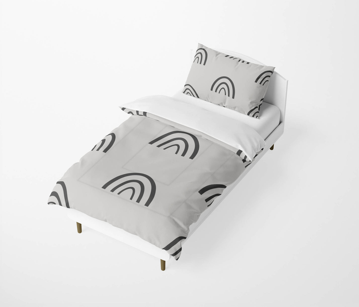 Plain Bows Comforter Set