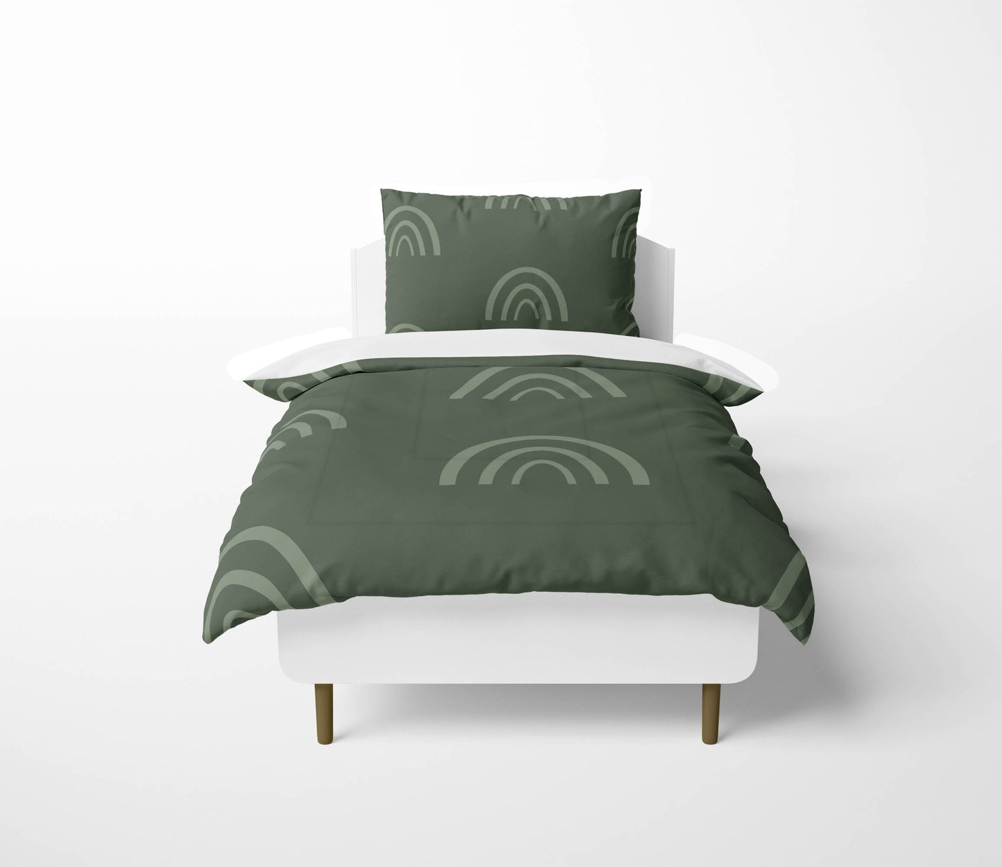 Plain Bows Comforter Set
