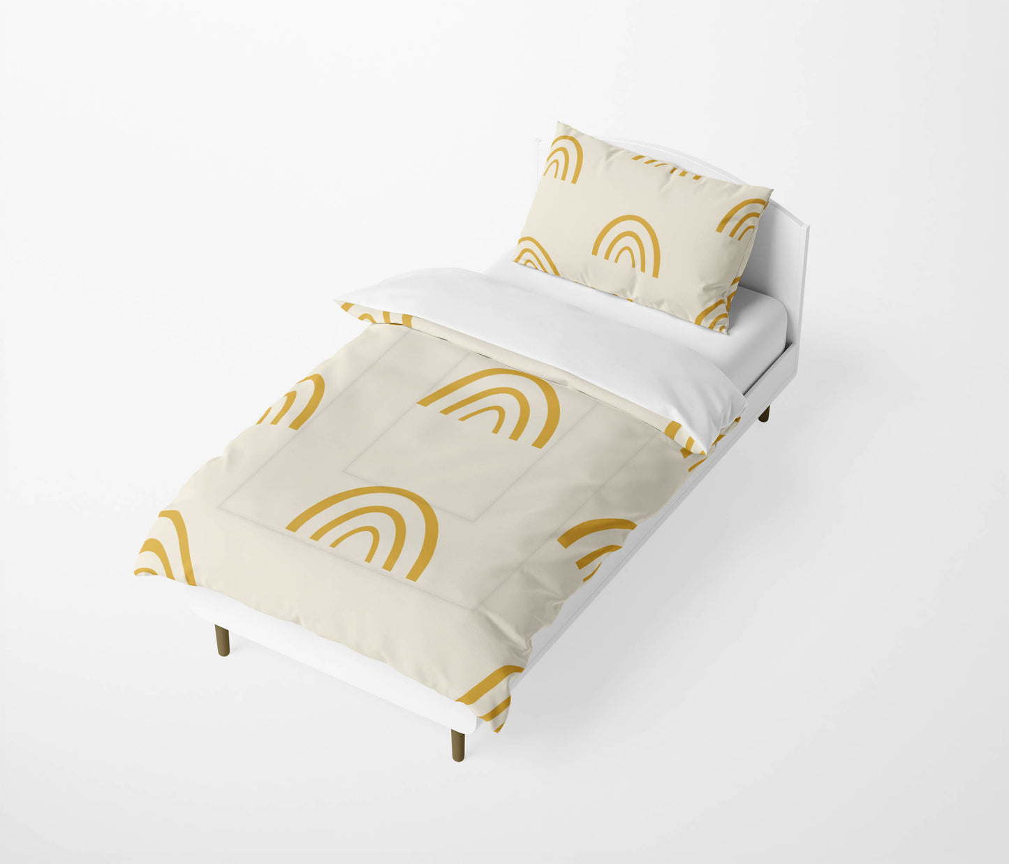 Plain Bows Comforter Set