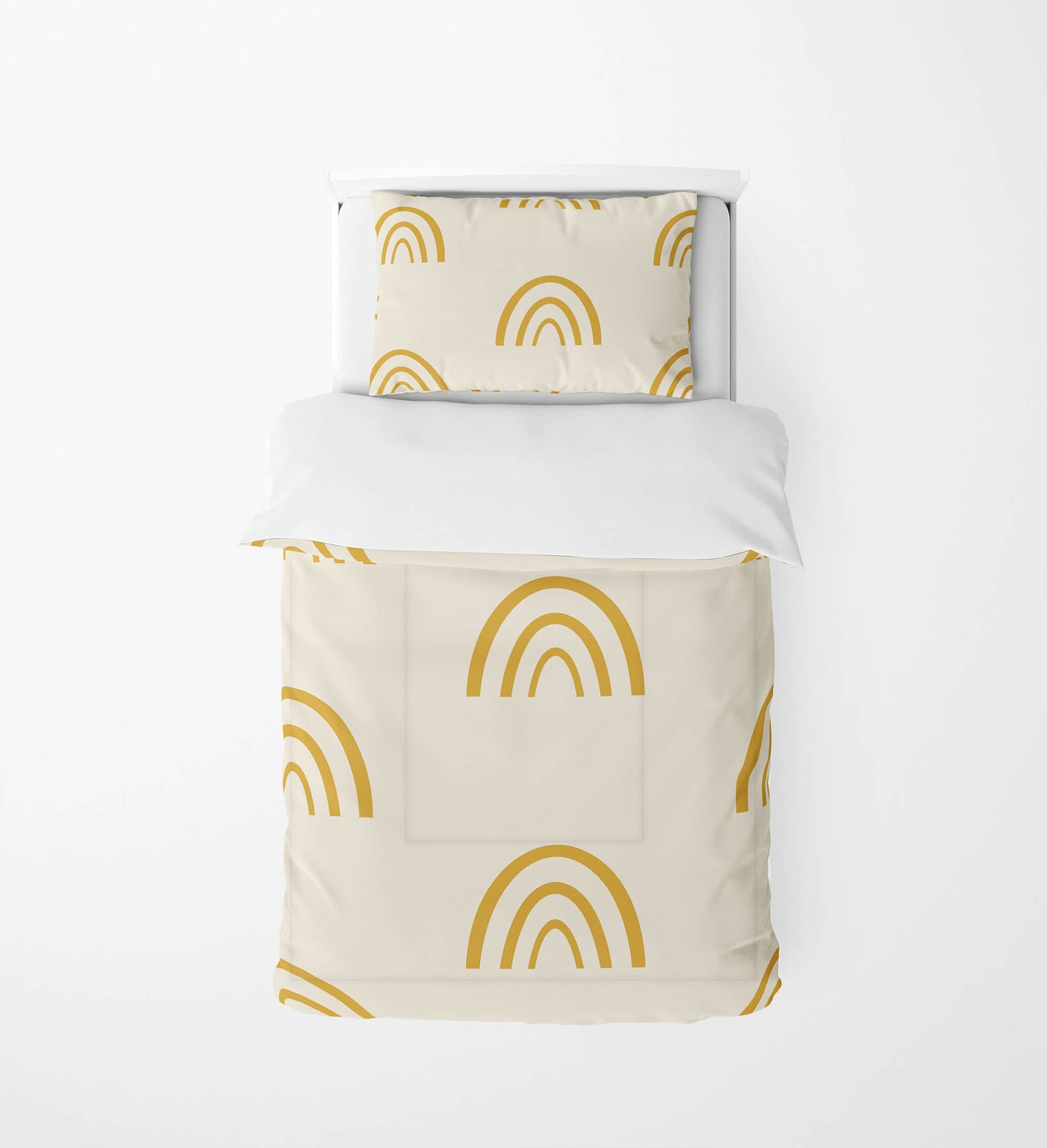 Plain Bows Comforter Set