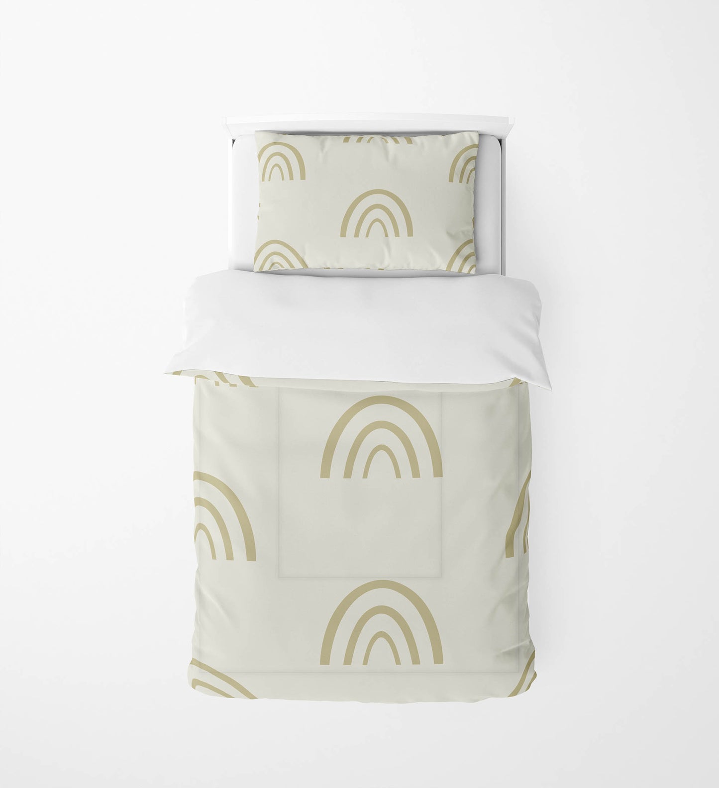 Plain Bows Comforter Set