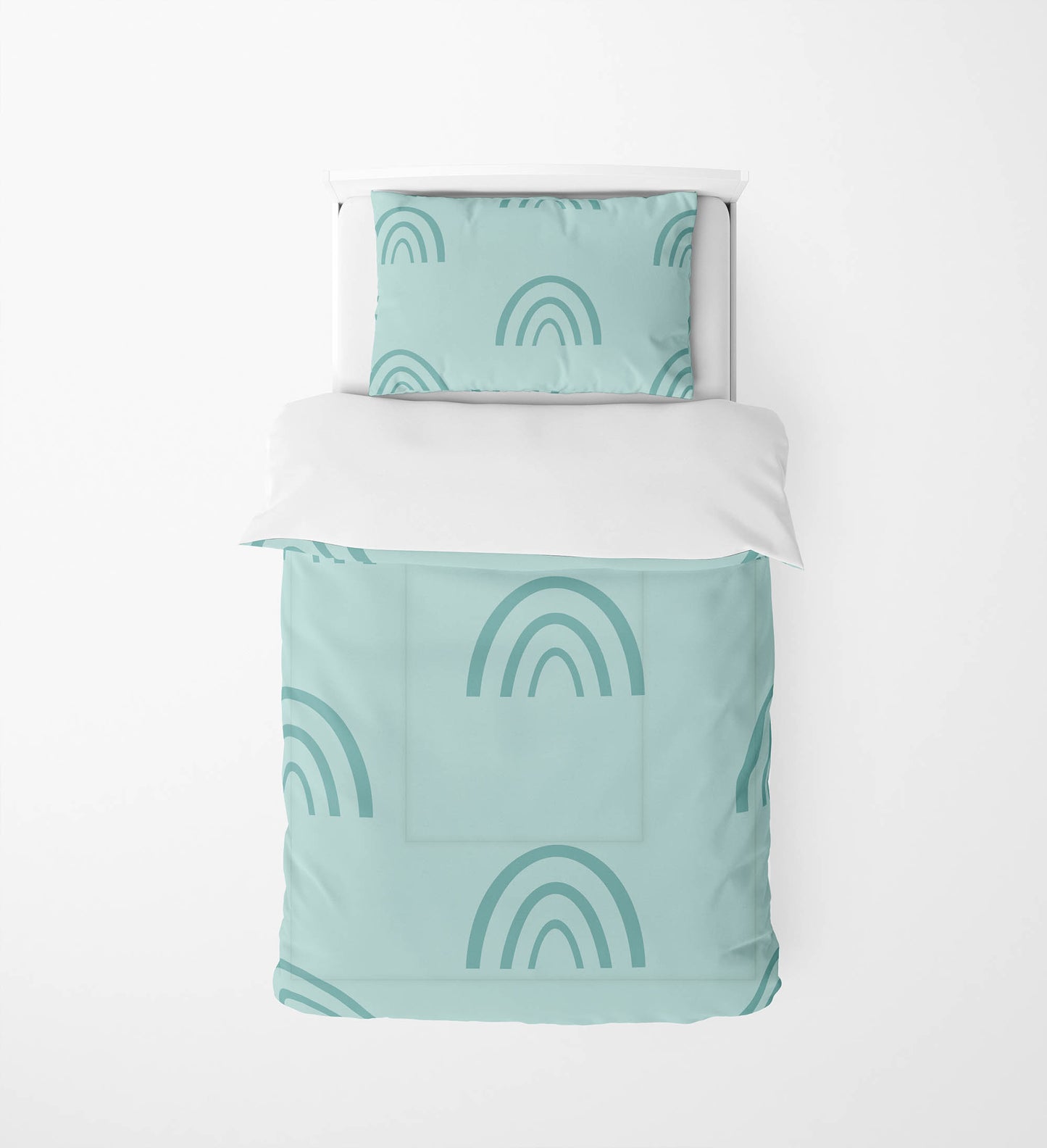 Plain Bows Comforter Set