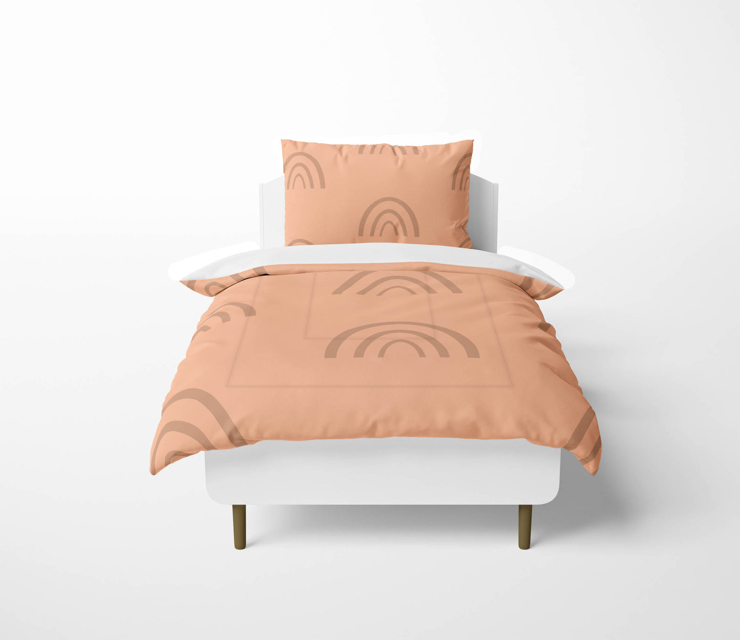 Plain Bows Comforter Set