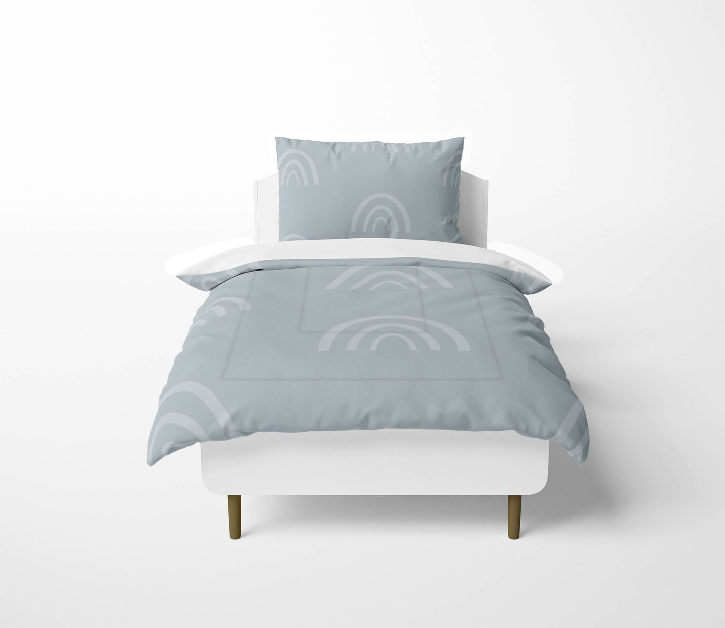 Plain Bows Comforter Set