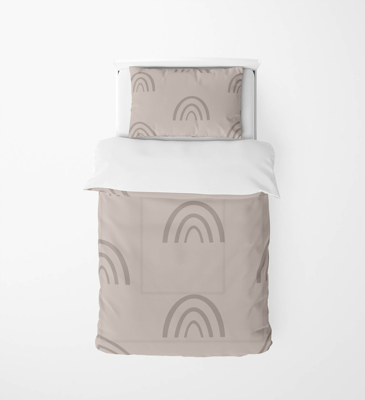 Plain Bows Comforter Set