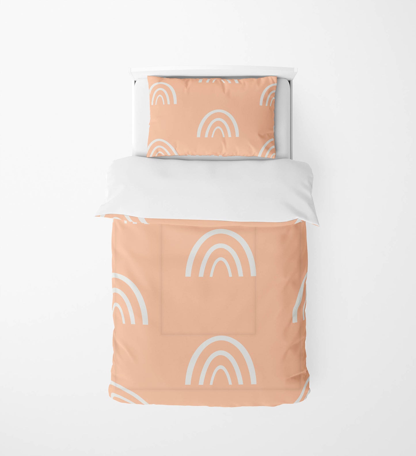 Plain Bows Comforter Set