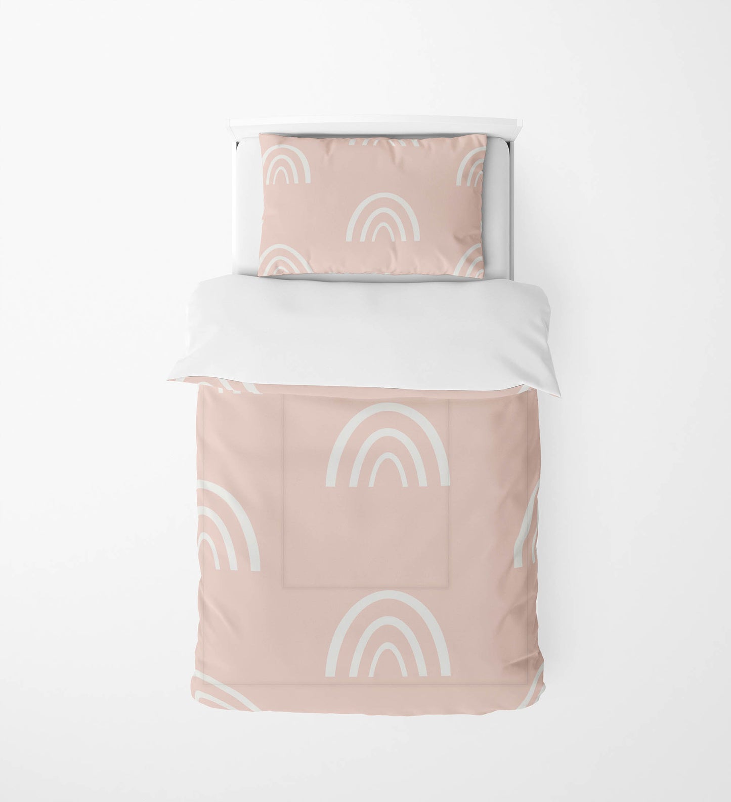 Plain Bows Comforter Set