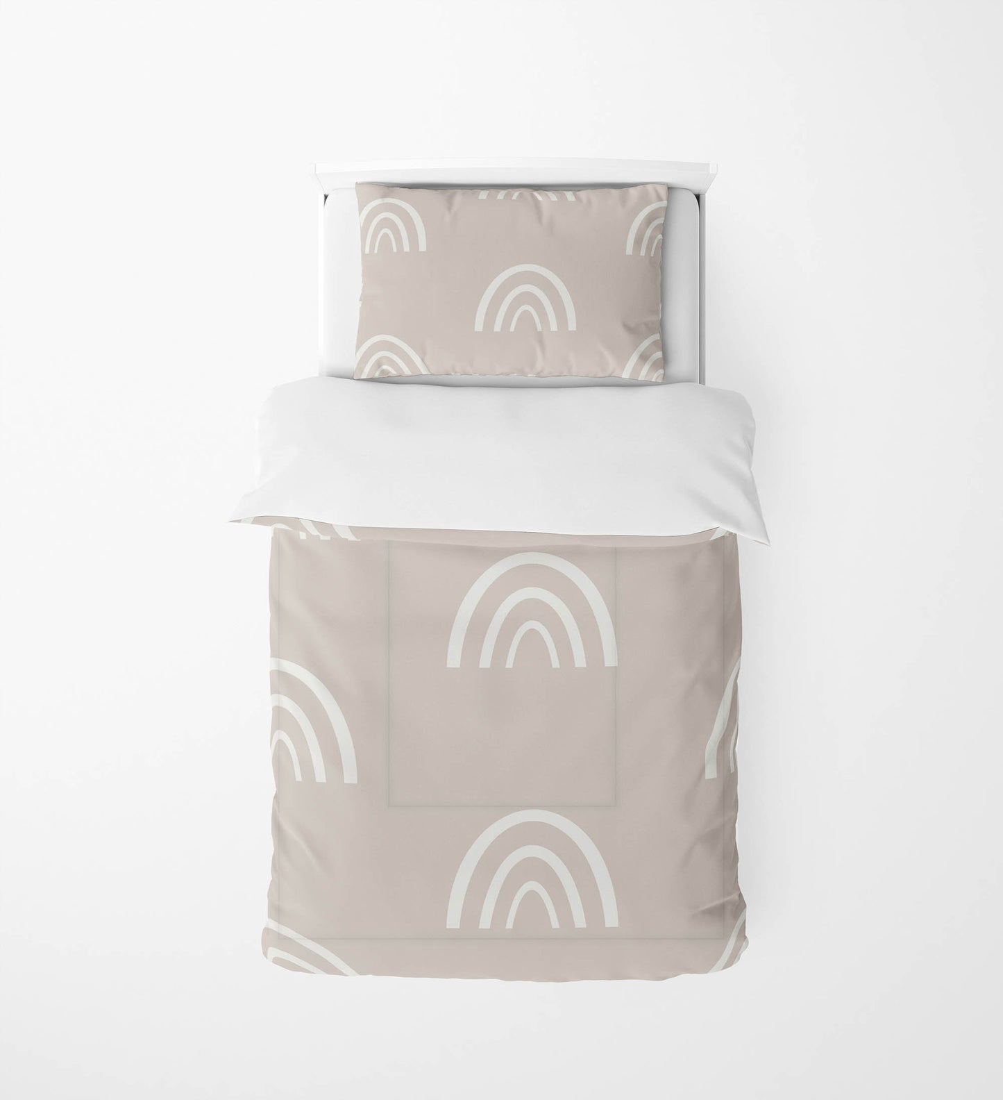 Plain Bows Comforter Set