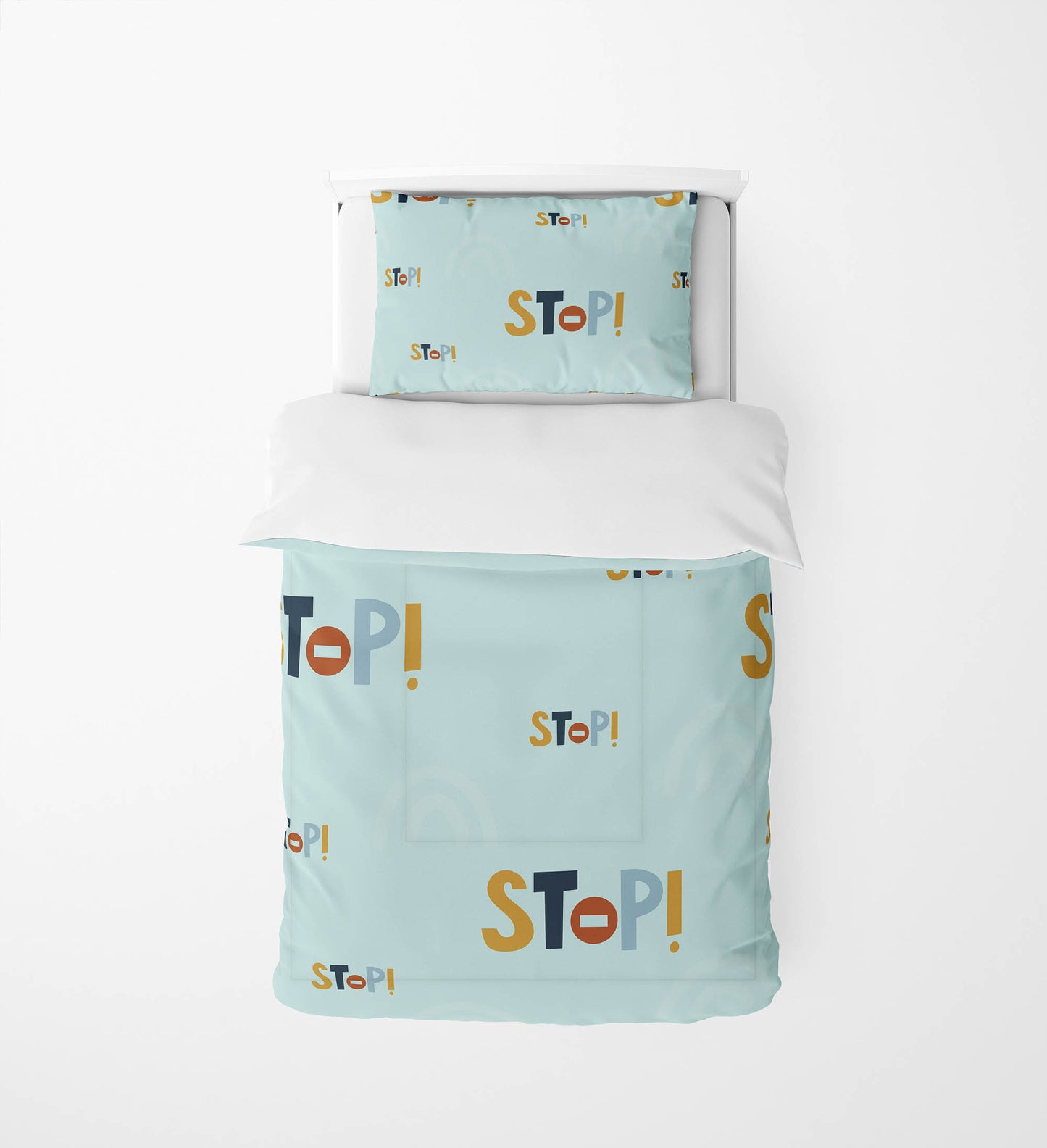 Stop Comforter Set