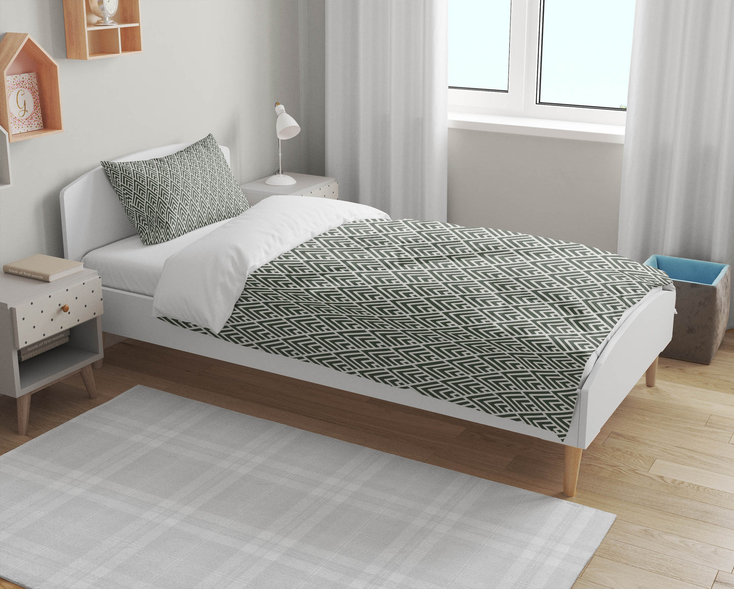Chevron Spike Comforter Set