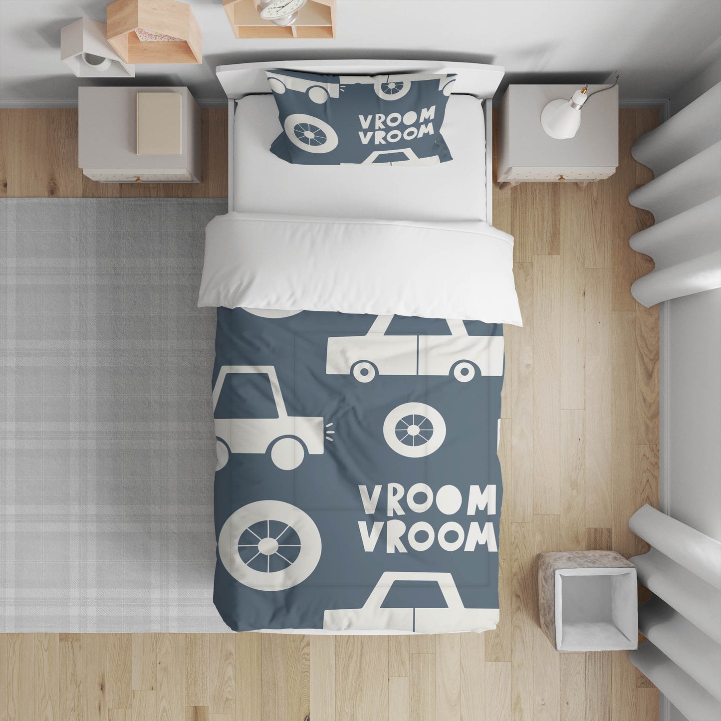 Vroom vroom Comforter Set