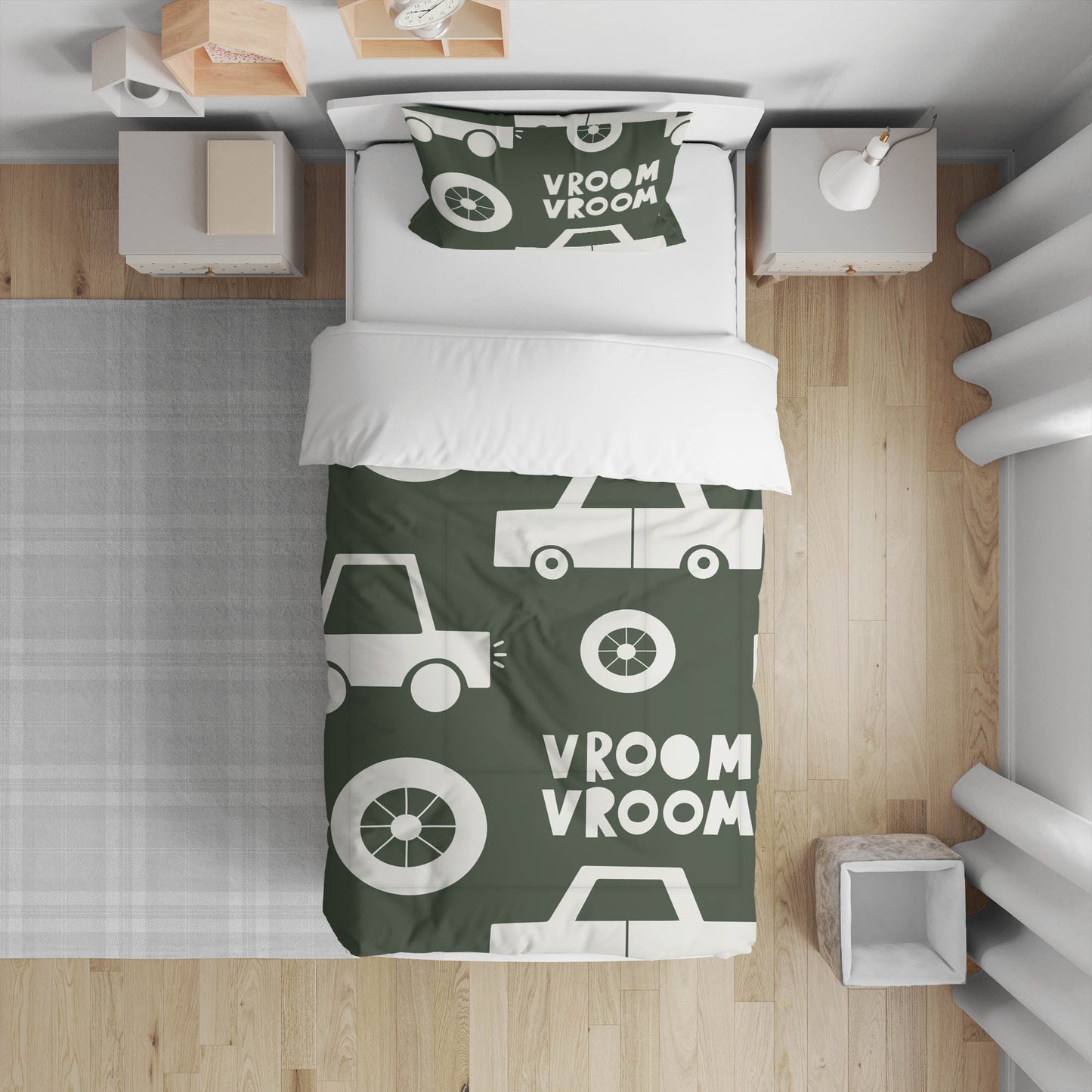 Vroom vroom Comforter Set