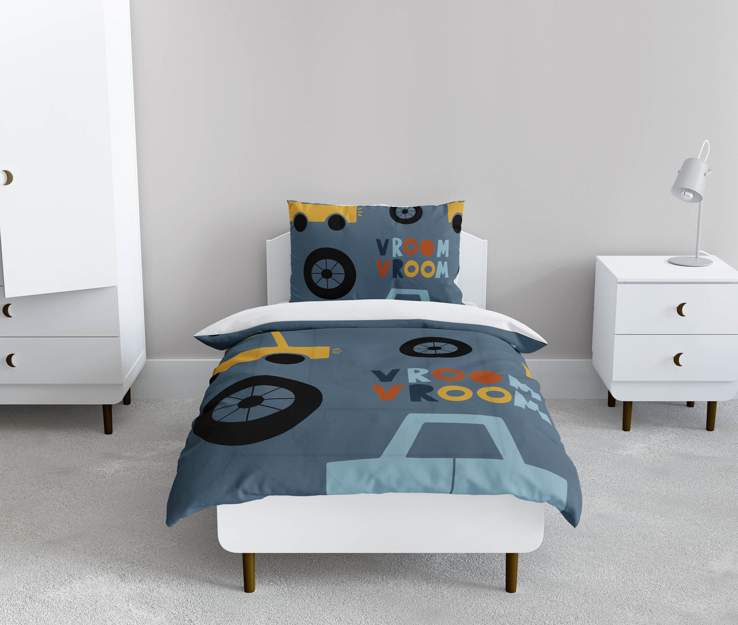 Vroom vroom Comforter Set