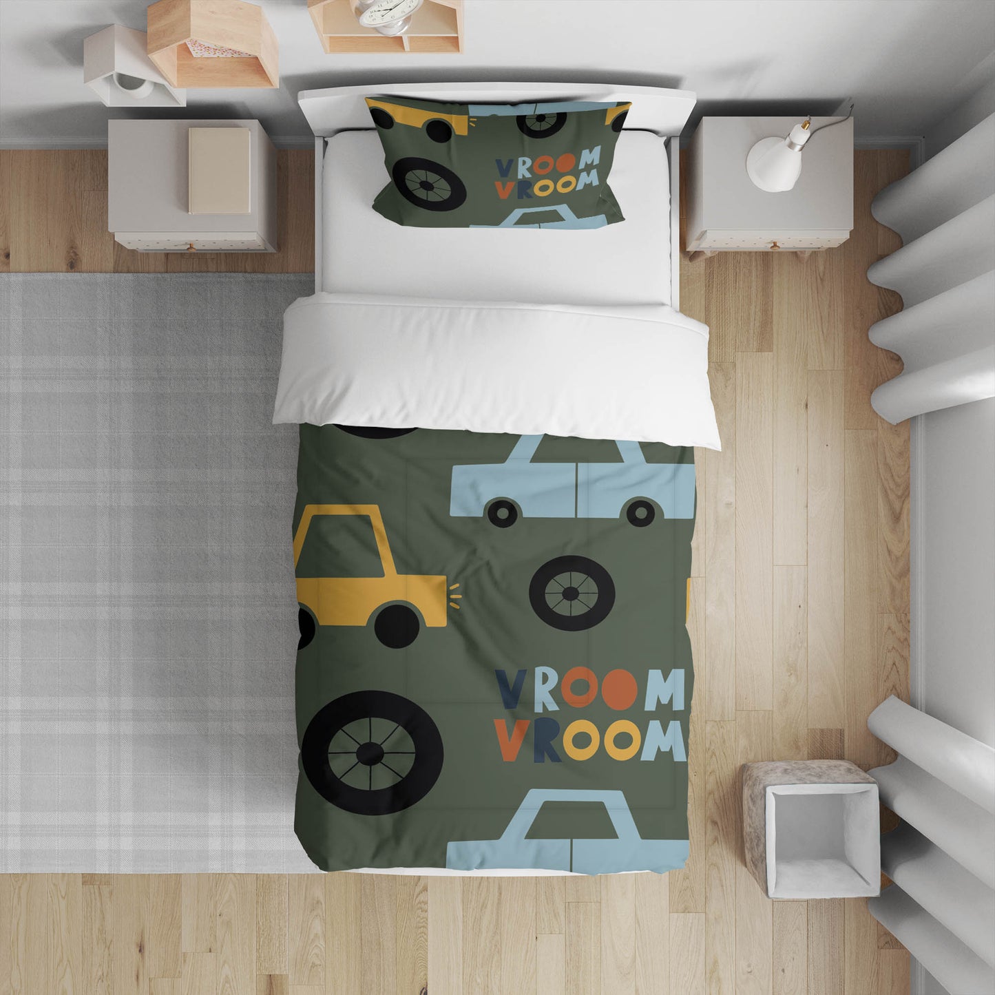 Vroom vroom Comforter Set
