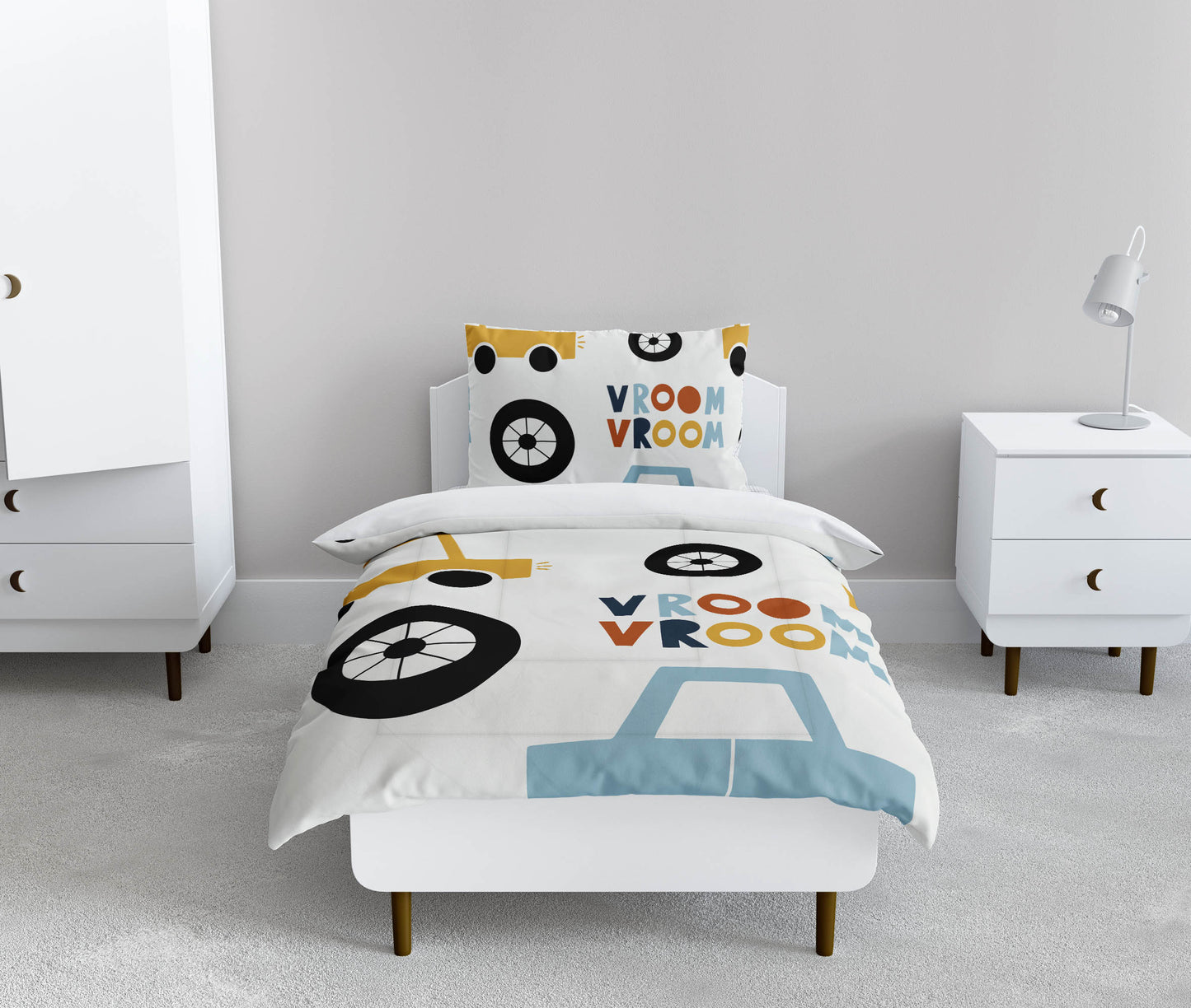 Vroom vroom Comforter Set
