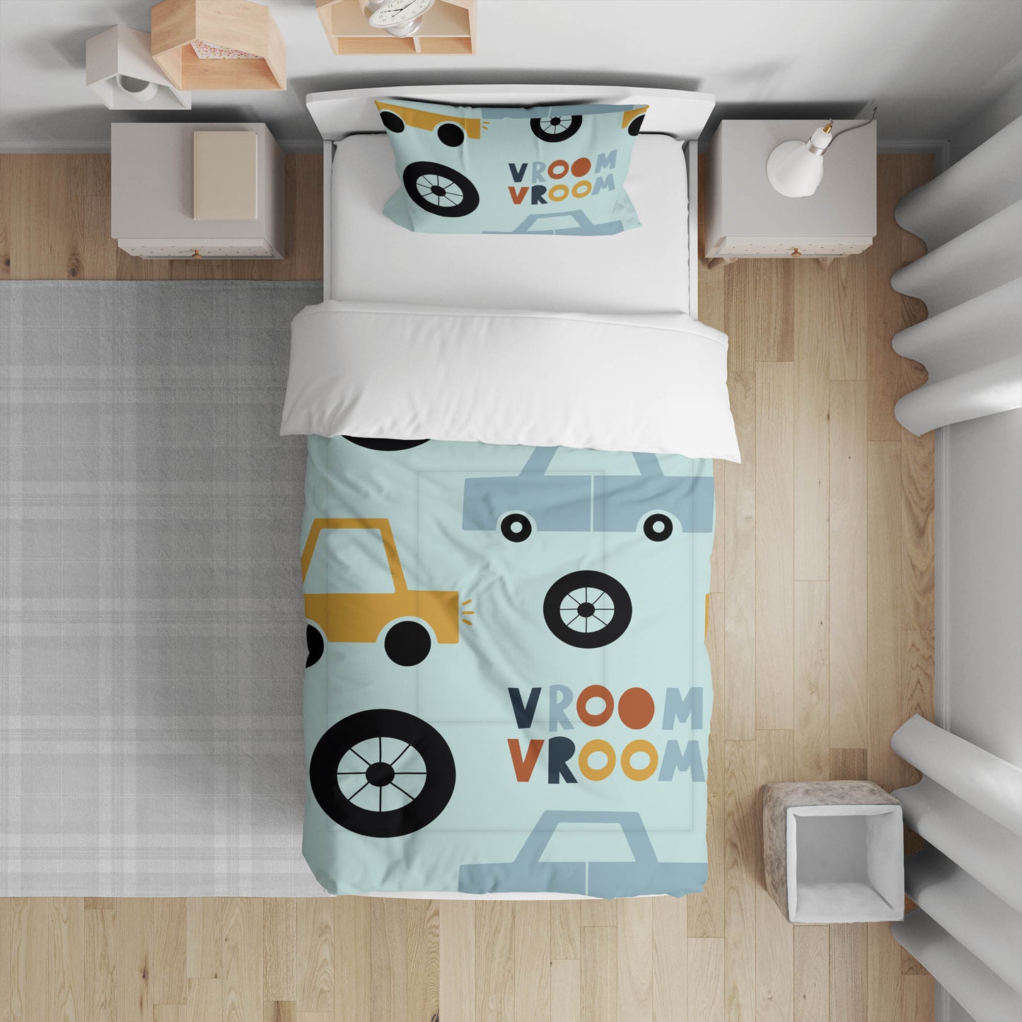Vroom vroom Comforter Set