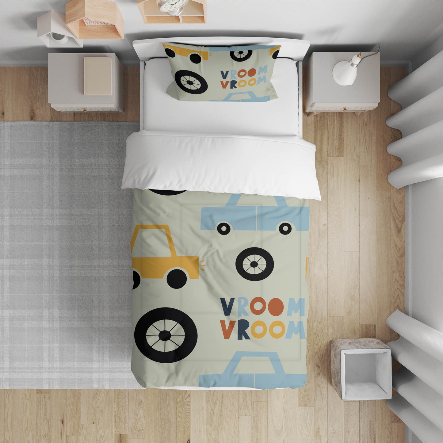 Vroom vroom Comforter Set