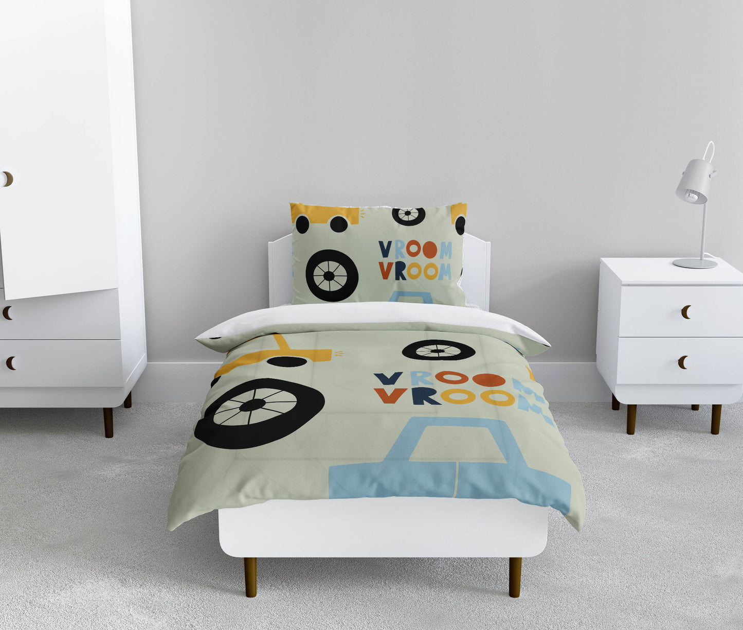 Vroom vroom Comforter Set