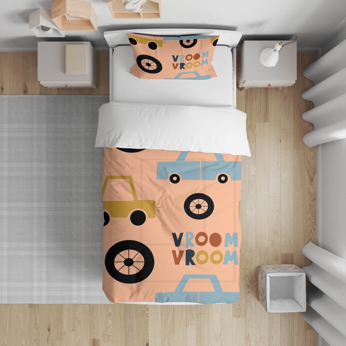 Vroom vroom Comforter Set