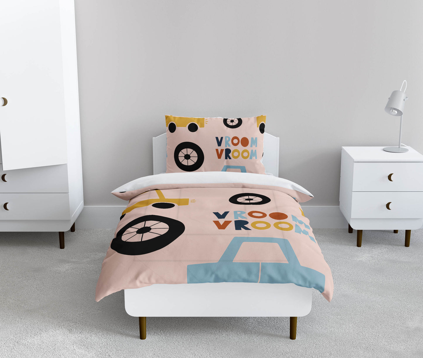 Vroom vroom Comforter Set