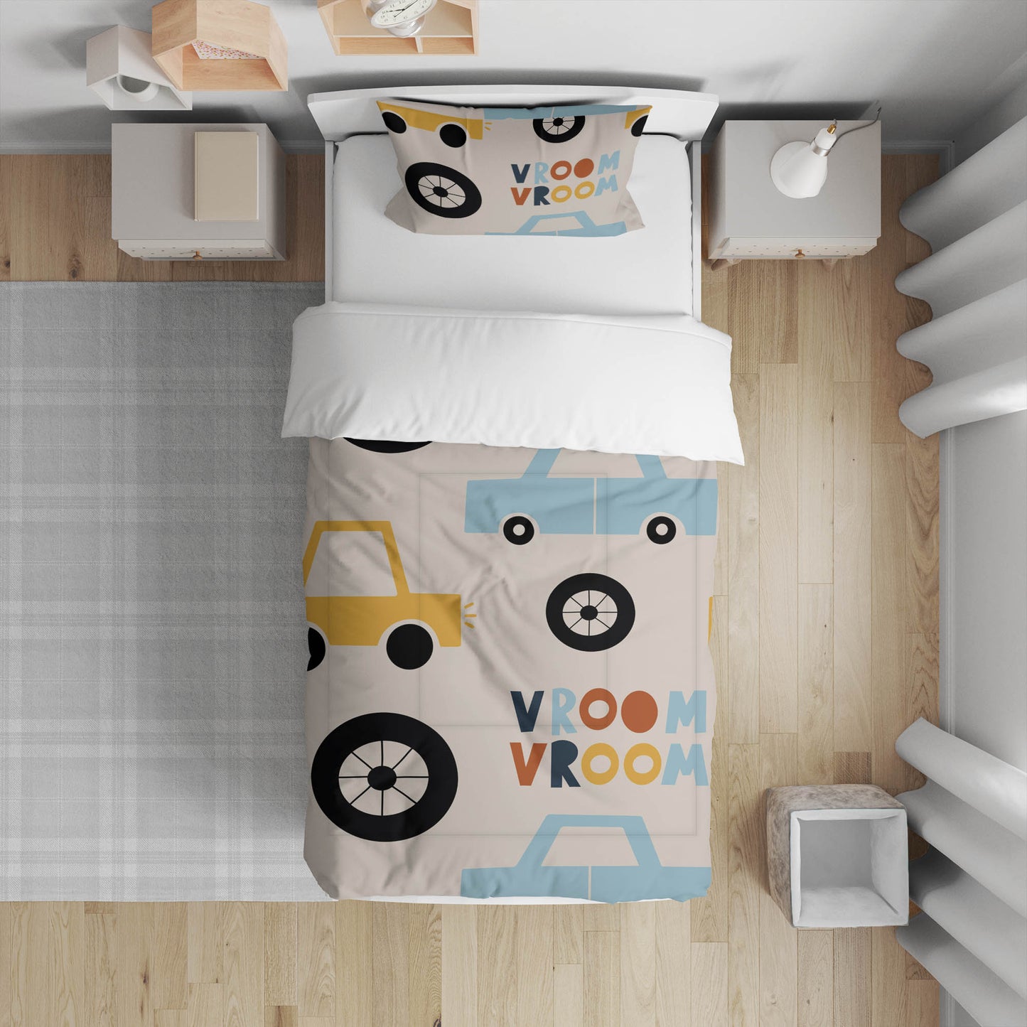 Vroom vroom Comforter Set