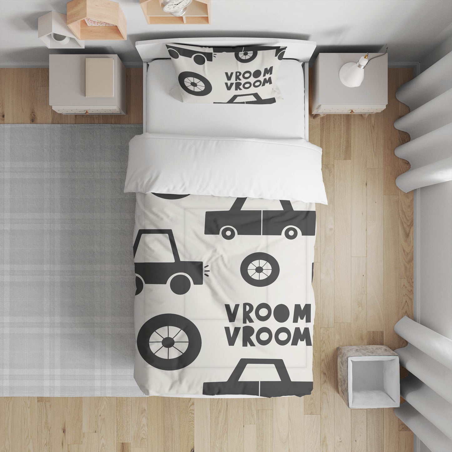 Vroom vroom Comforter Set