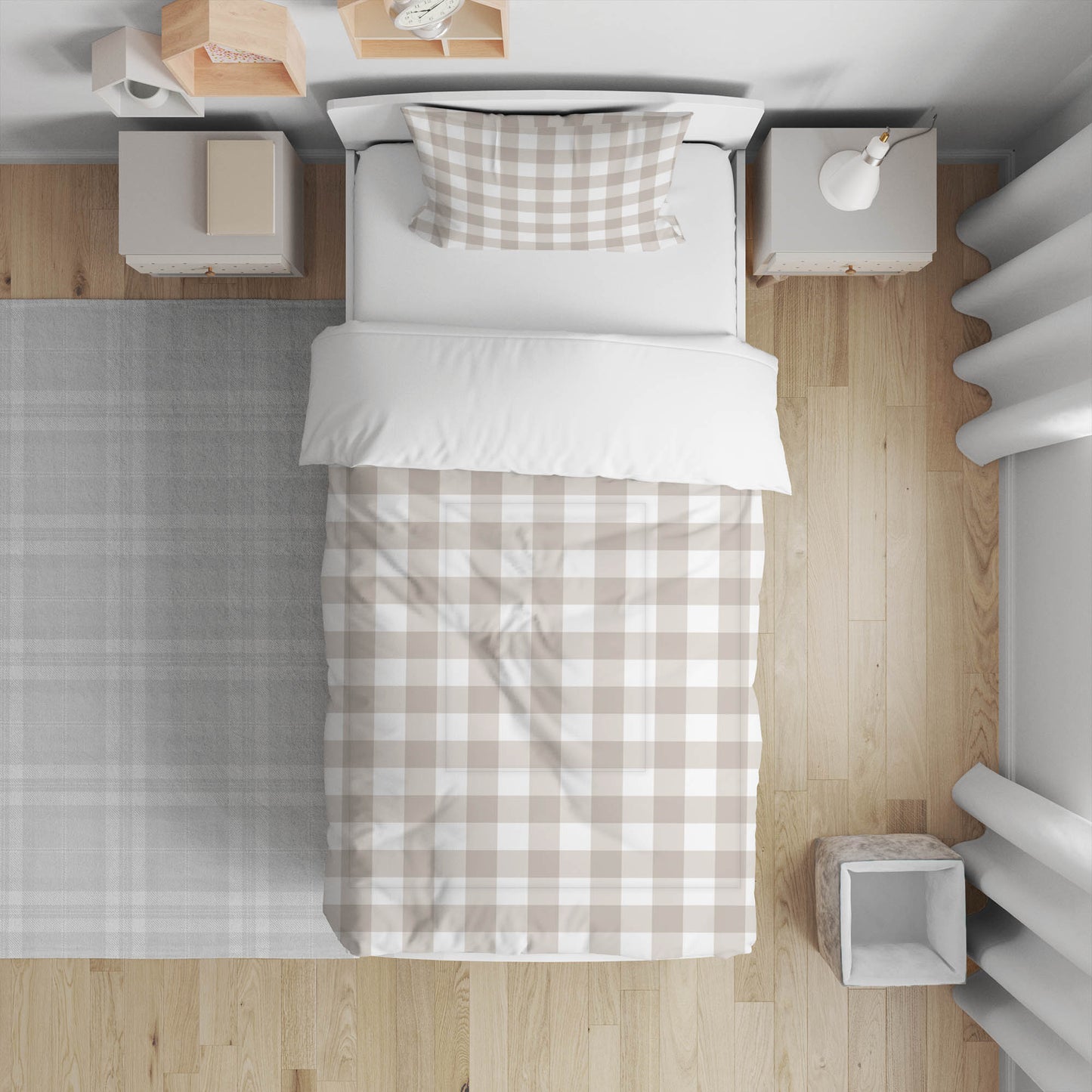 Proper Gingham Comforter Set