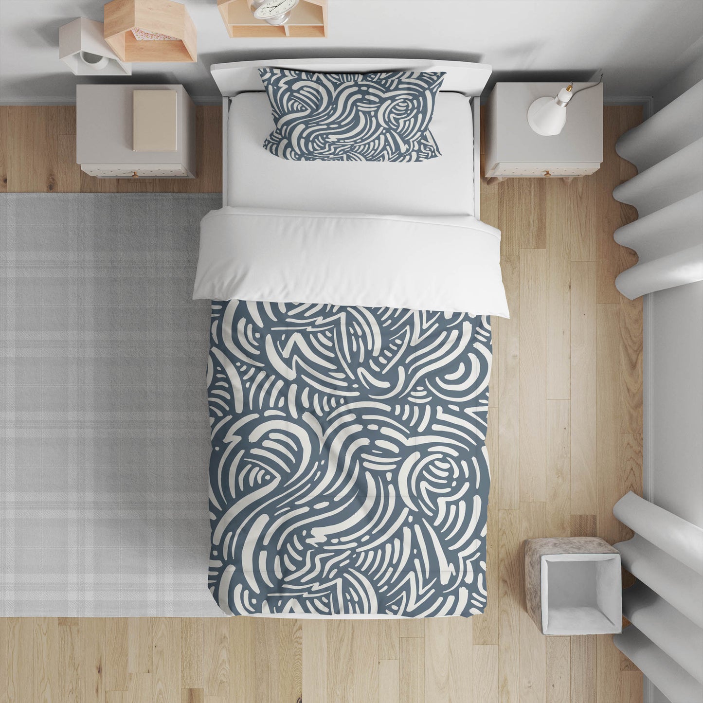Cozy Swirl Comforter Set