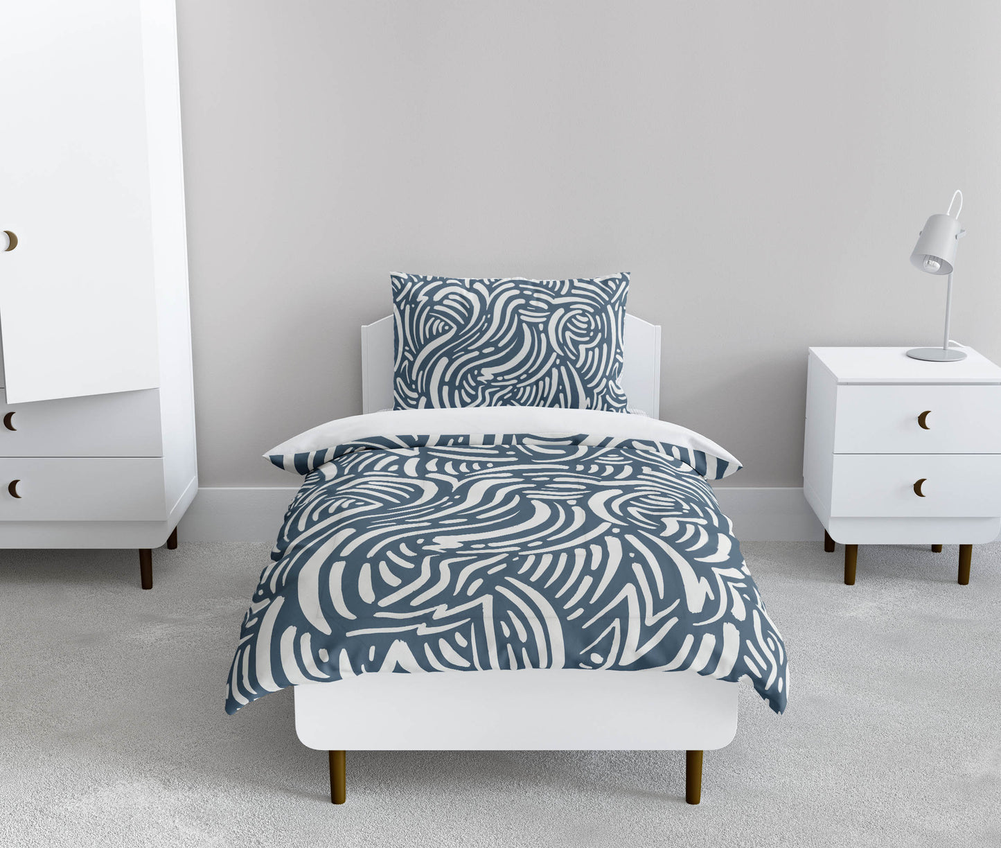 Cozy Swirl Comforter Set