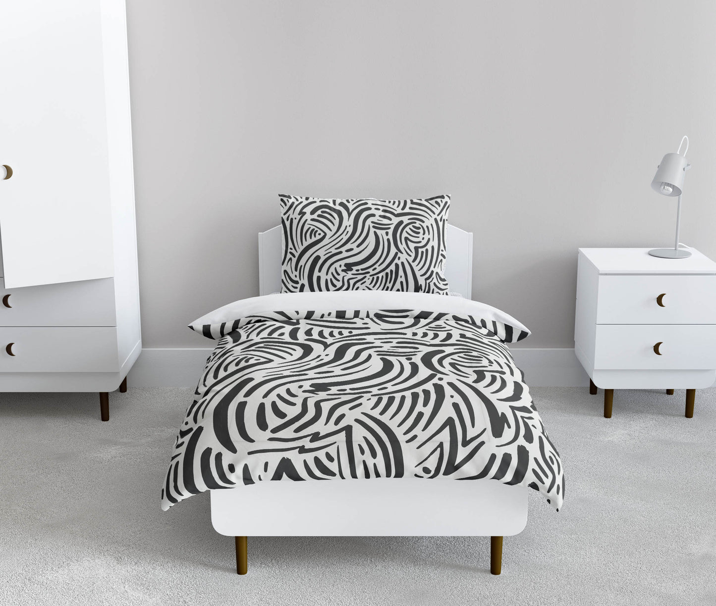 Cozy Swirl Comforter Set