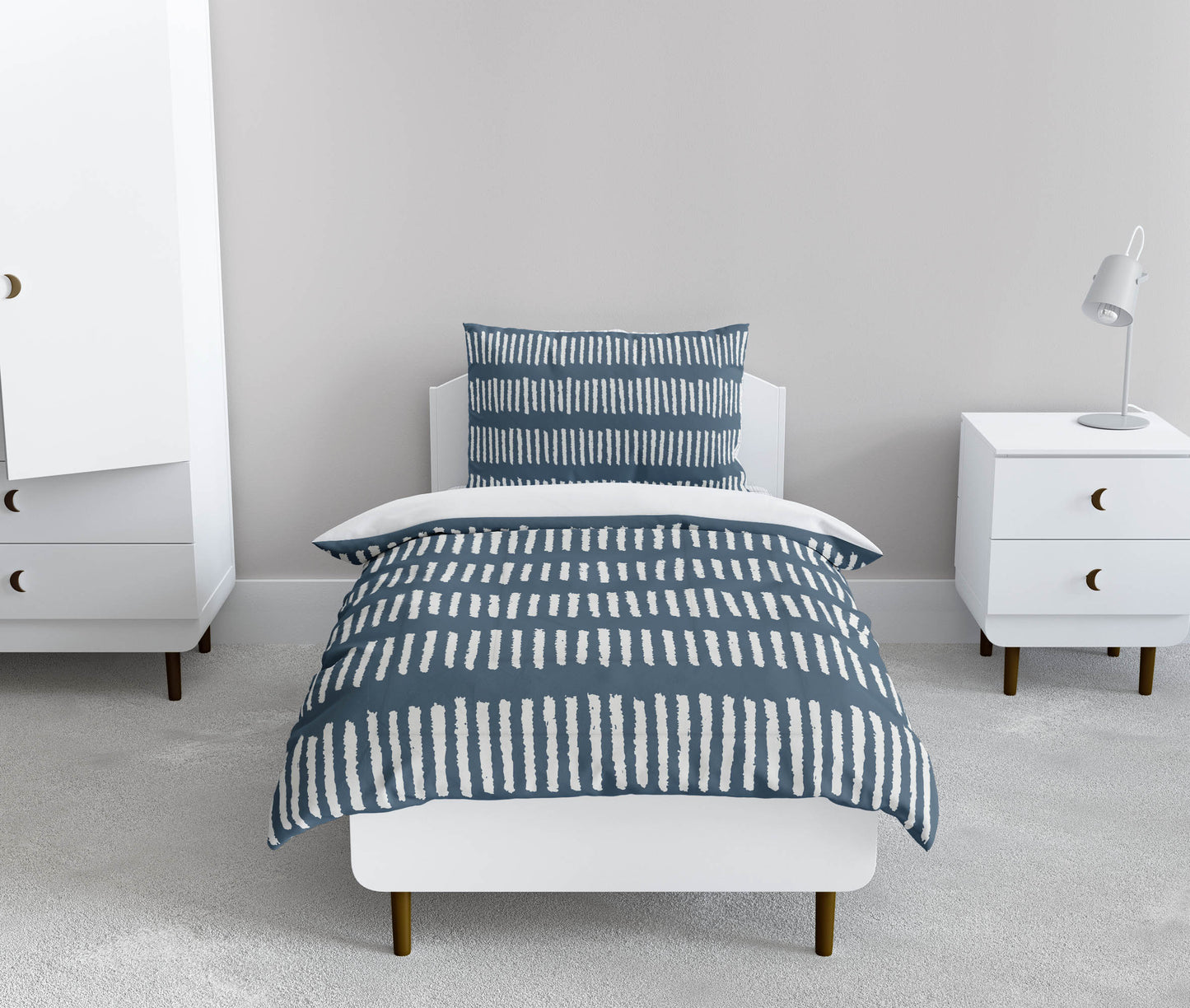 Fencing Rows Comforter Set