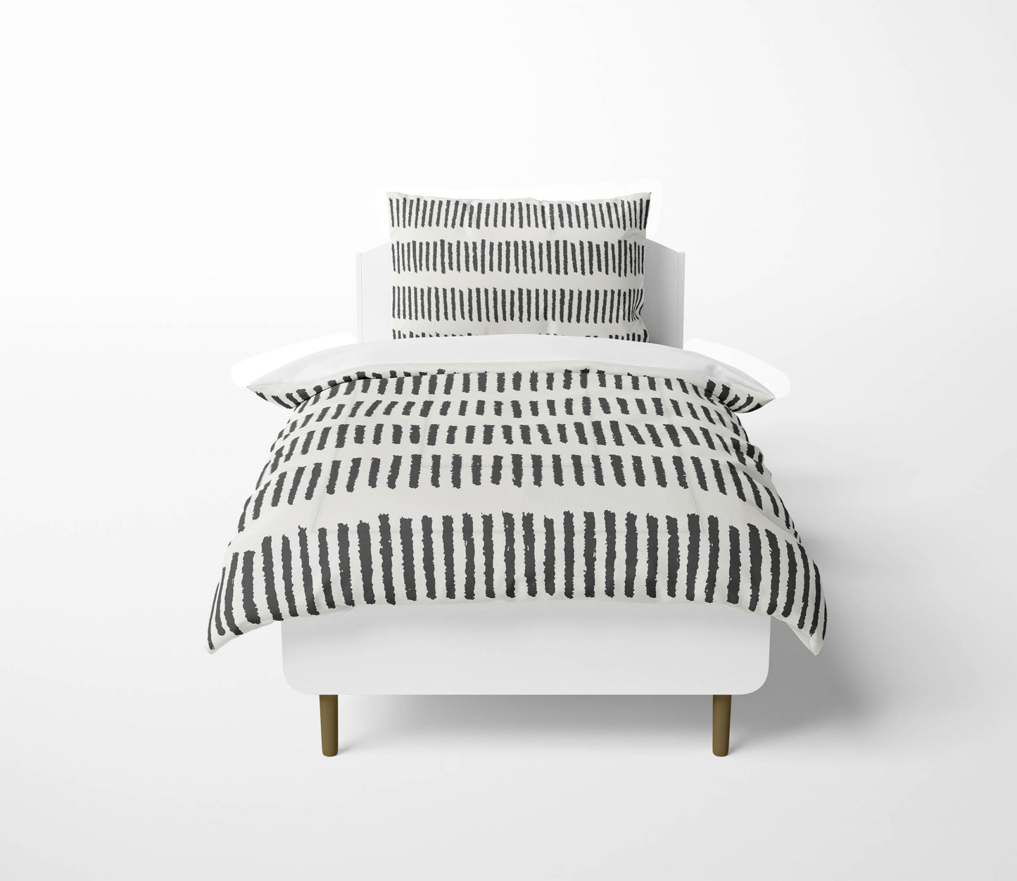 Fencing Rows Comforter Set