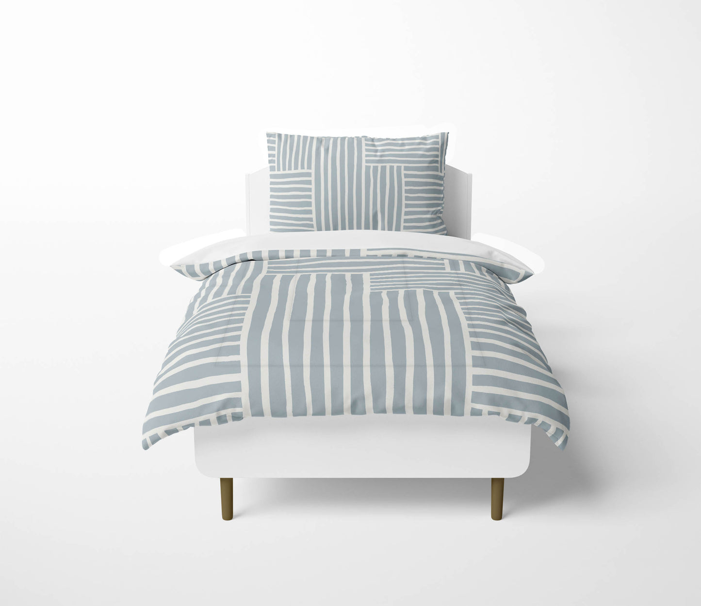 Grid Puz Comforter Set