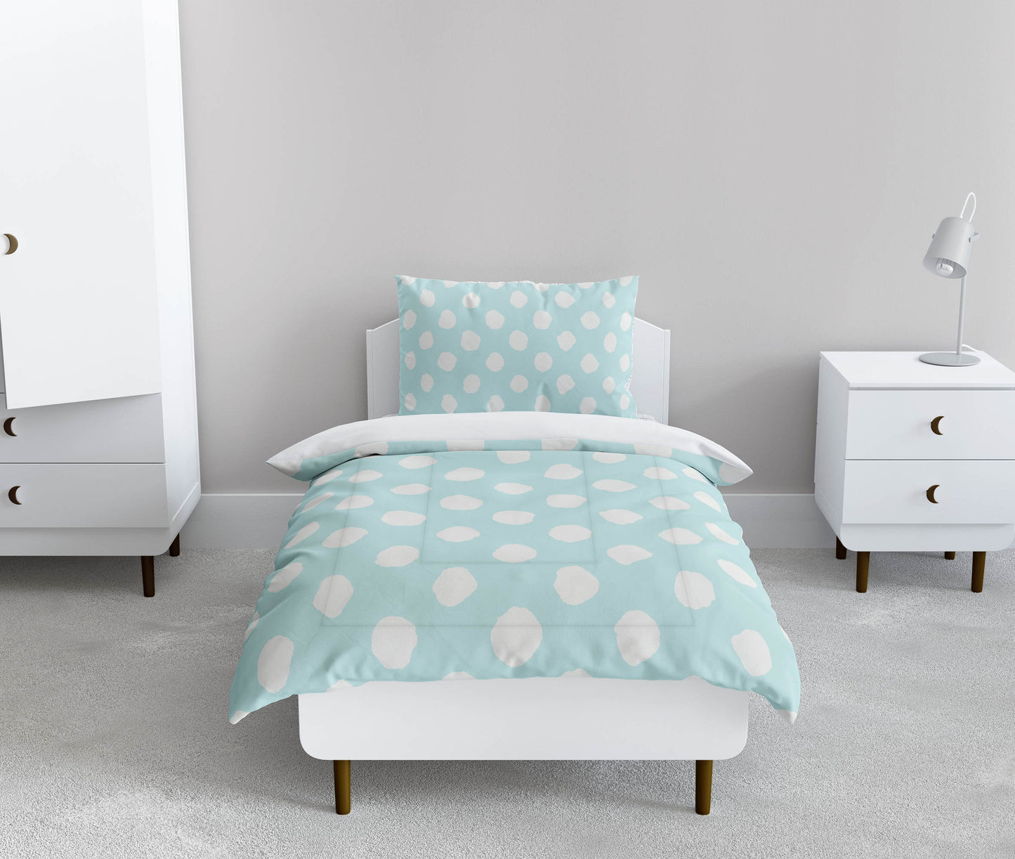 Large Dot Comforter Set