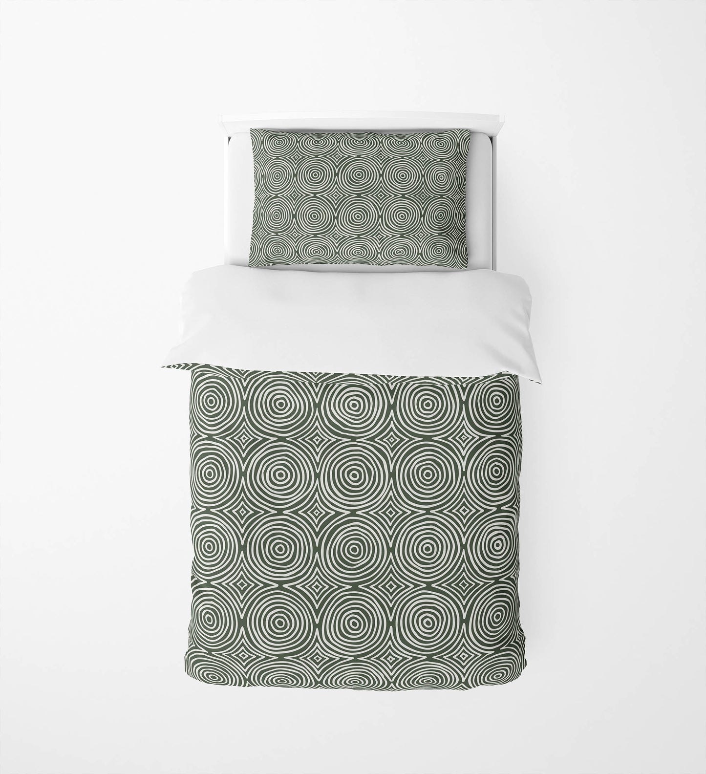 Rolling Circles Comforter Set