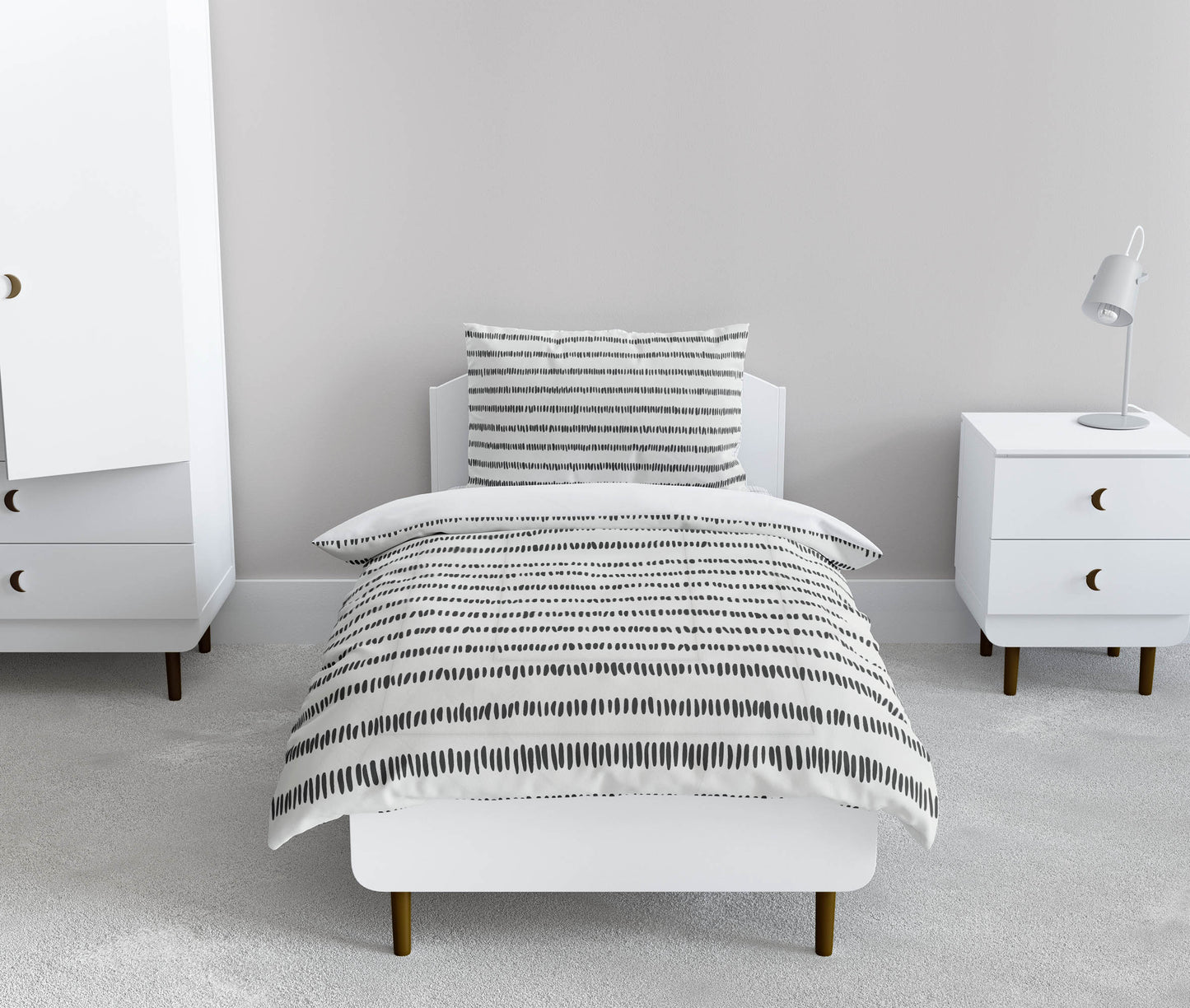 Scatter Row Comforter Set