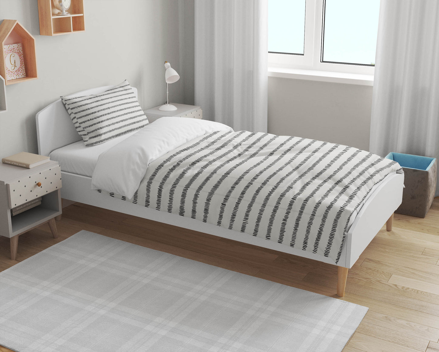 Scatter Row Comforter Set