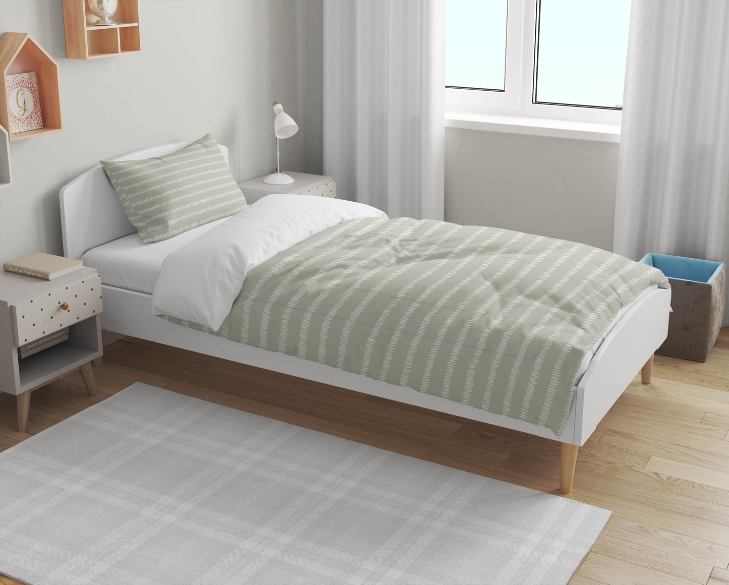 Scatter Row Comforter Set