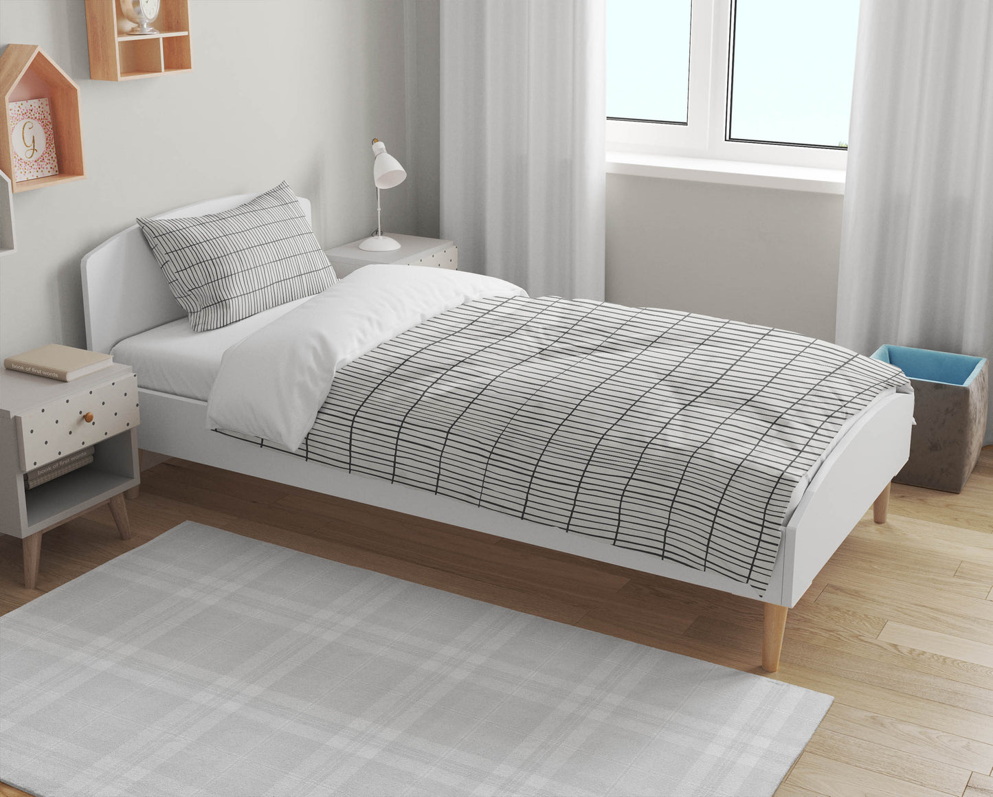 Snow Fence Comforter Set